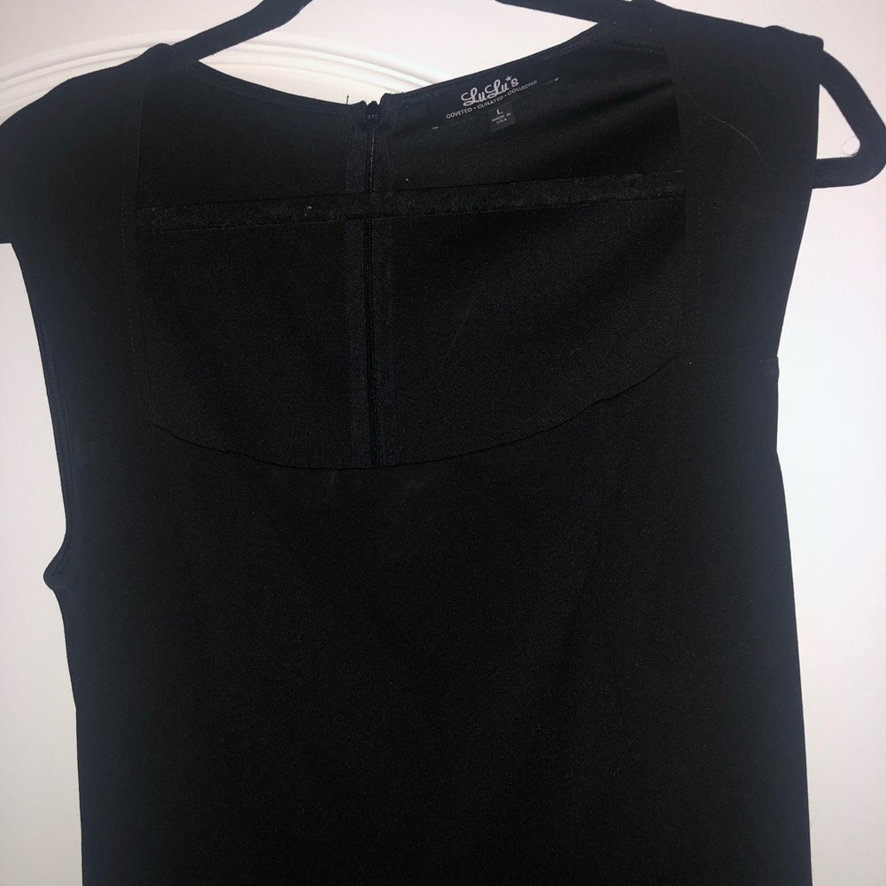 Lulus wide leg, cap sleeve jumpsuit